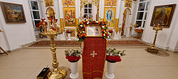 Праздник Пасхи в Богородицерождественском храме. 